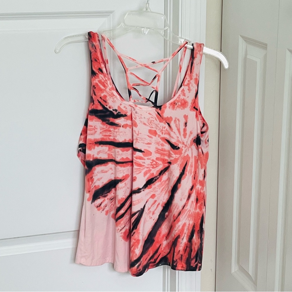 Green Dragon Tie Dye Tank Top - Picture 10 of 11